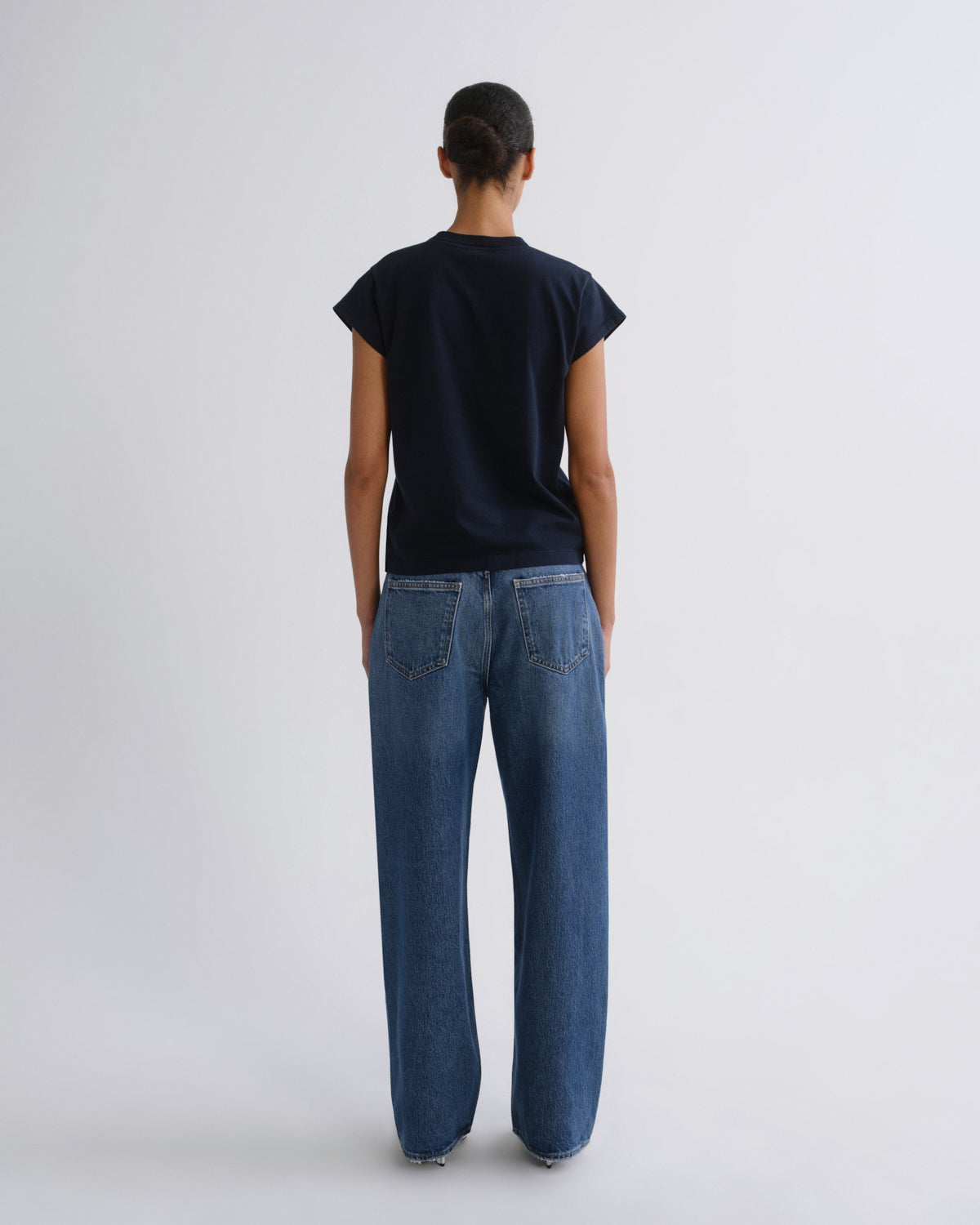 agolde-low-slung-baggy-jeans-essence-dunkelblau image 2