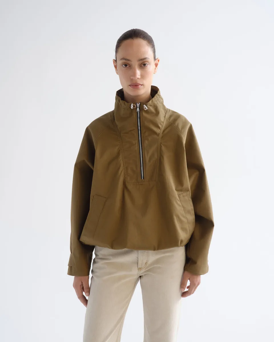 agolde-coulson-jacket-jacke-khaki-nylon-utility image 1