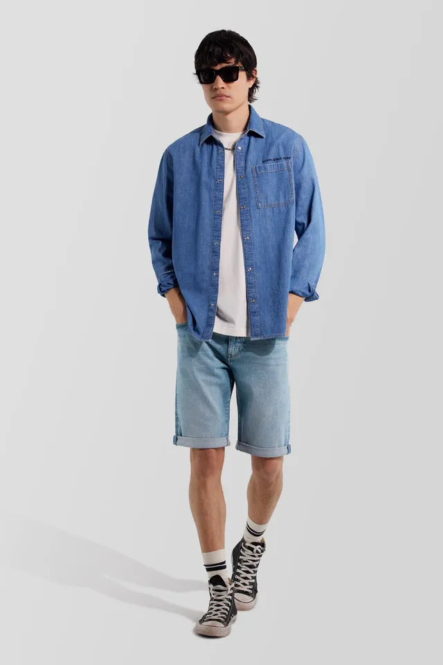 gas-albert-short-rev-62ml-shorts-slim-herren-hellblau image 1
