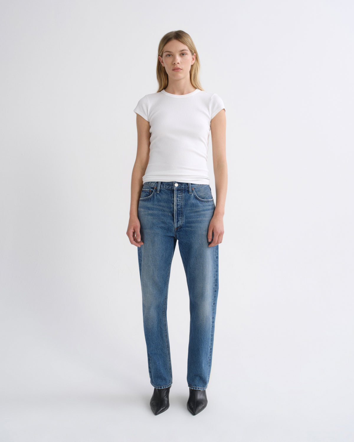 agolde-90-s-pinch-waist-high-rise-straight-jeans-circulate-dunkelblau image 1