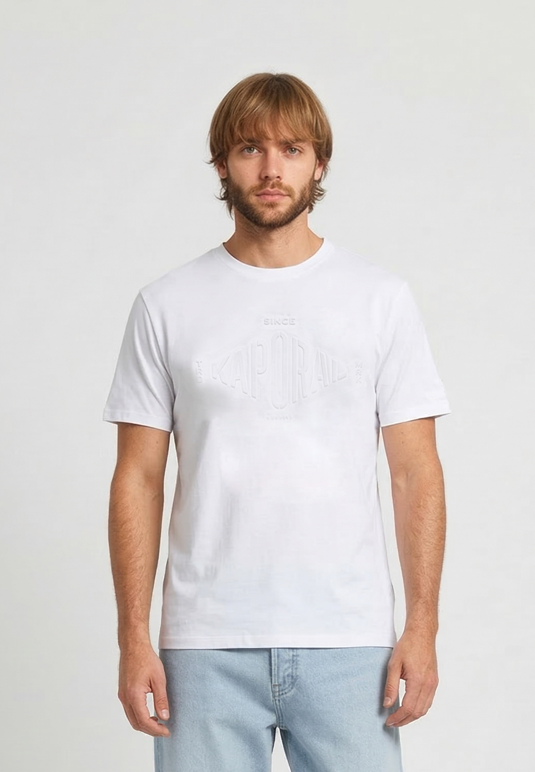 kaporal-timal-t-shirt-herren-wei-baumwolle image 3
