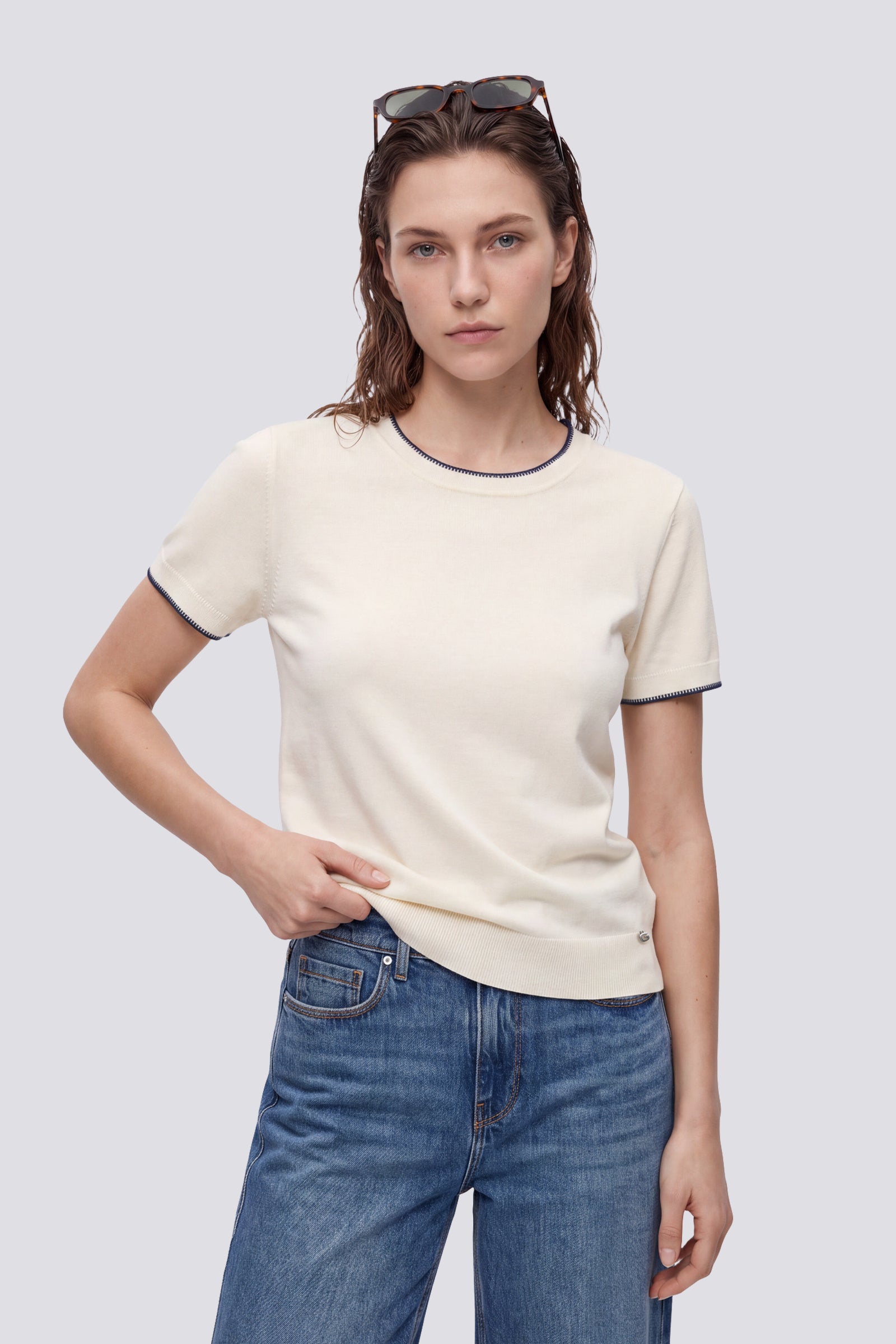 gas-arielle-m-c-w-1029-pullover-damen-slim-fit-viskose image 1