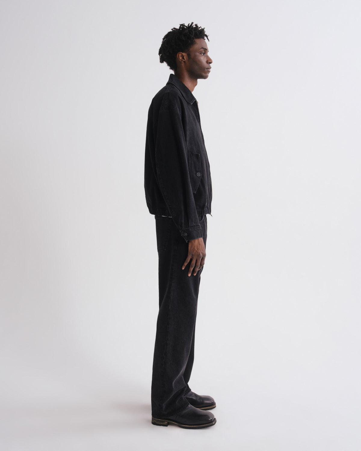 agolde-torres-jacket-kember-schwarz-herren-harrington image 4