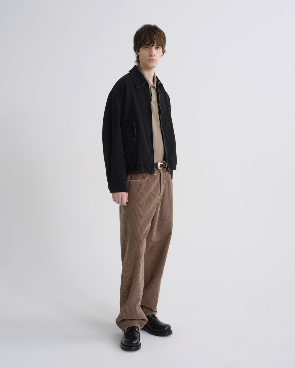 agolde-fusion-jean-cord-rockwell-khaki image 4