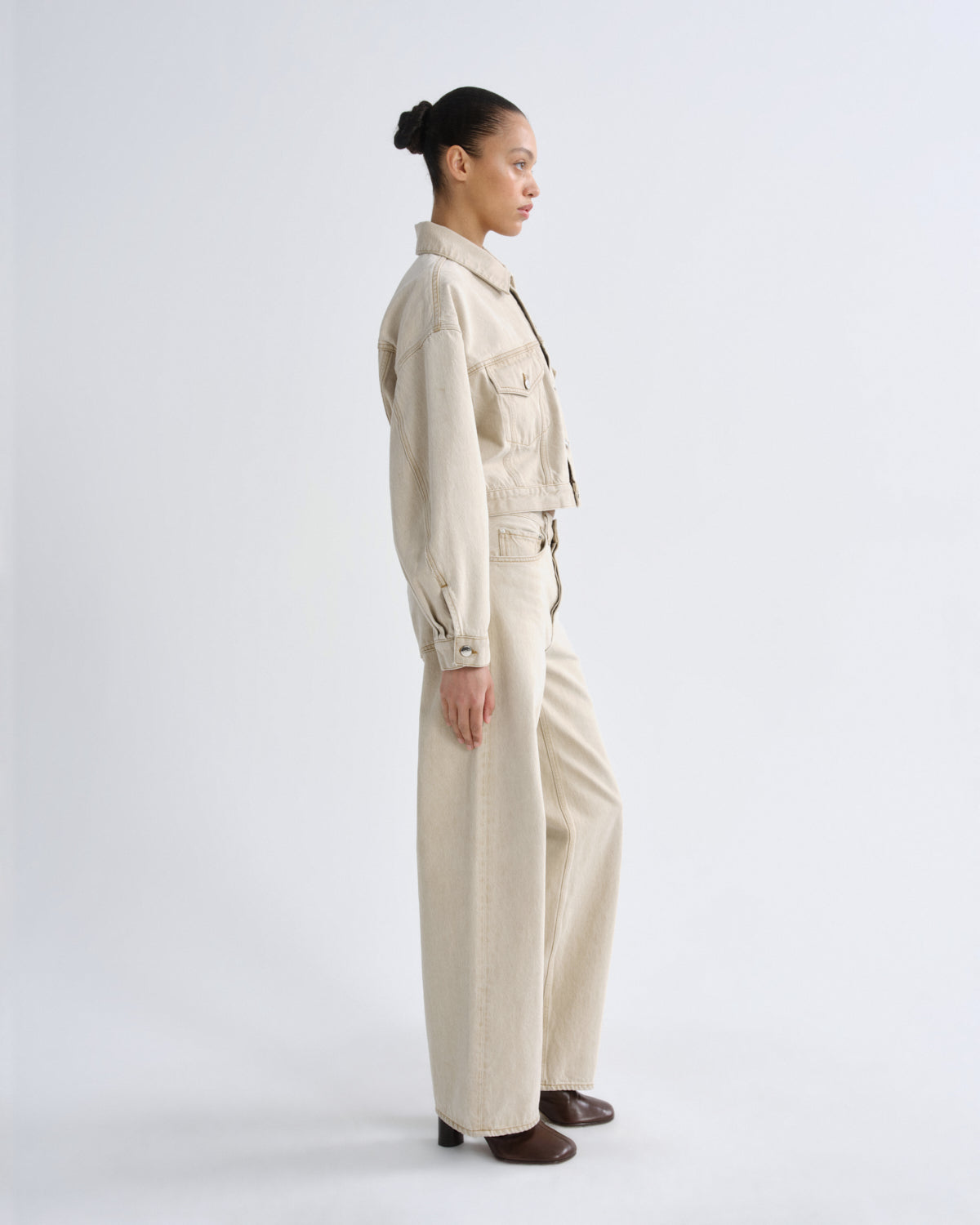 agolde-arc-jean-32-jeans-arena-damen-sand-mid-rise image 3