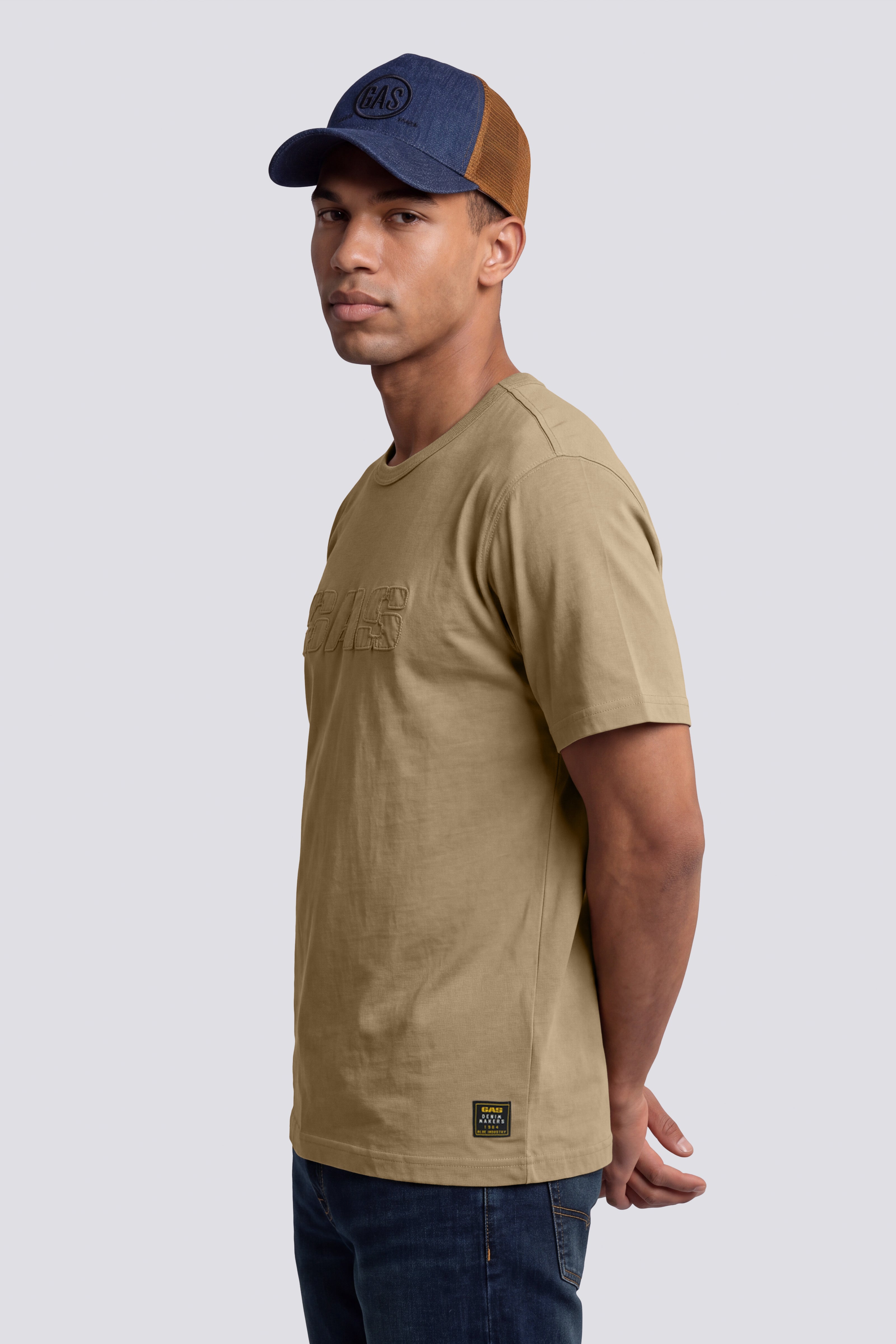 gas-dharis-logo-2923-t-shirt-baumwolle-regular image 3
