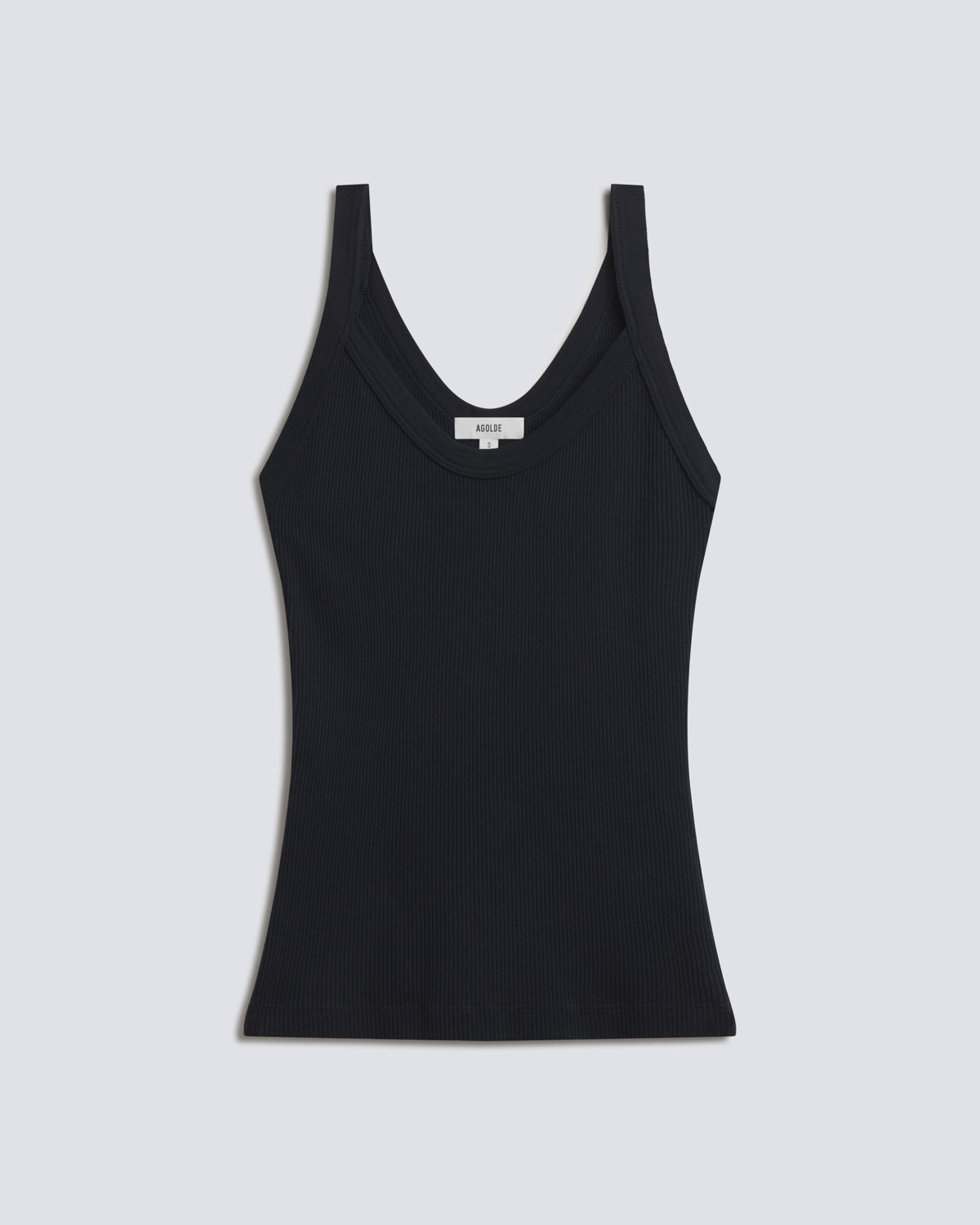 agolde-jordan-tank-top-mirage-dunkelblau image 6