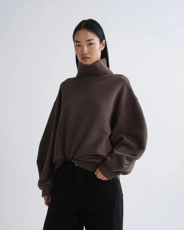 agolde-jenning-sweatshirt-bracken-damen-braun image 1