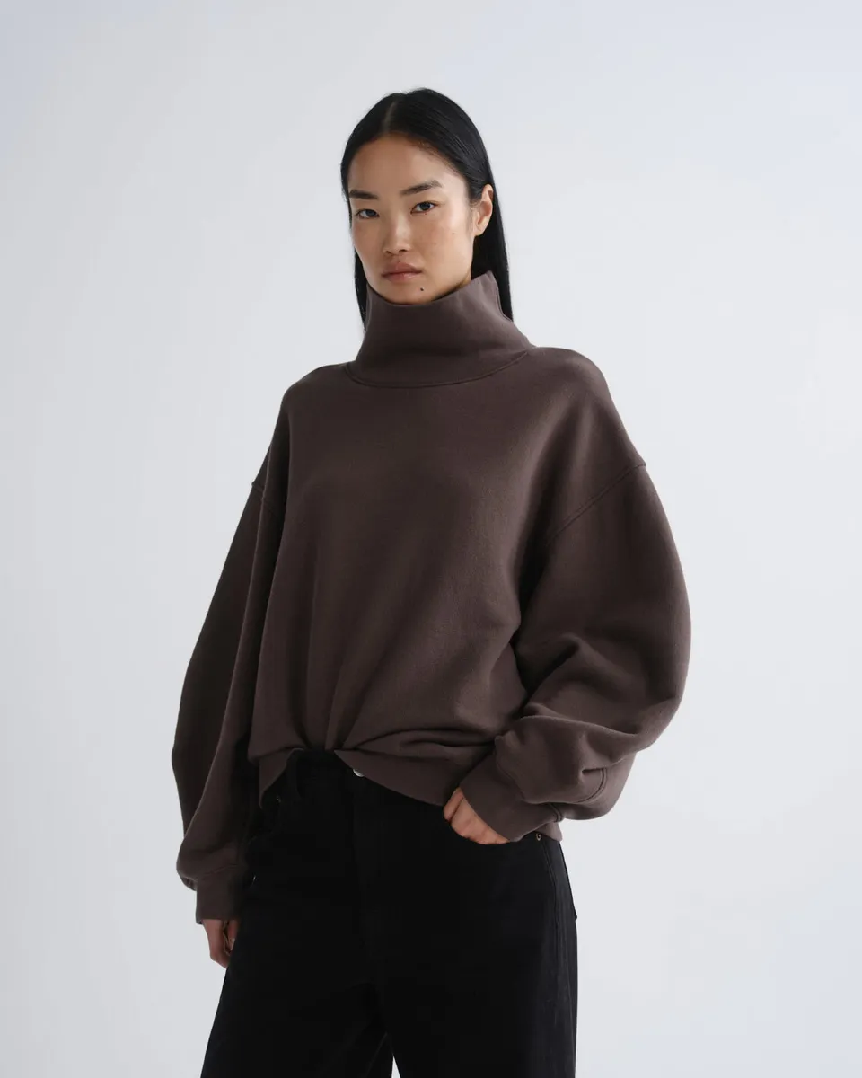 agolde-jenning-sweatshirt-bracken-damen-braun image 1