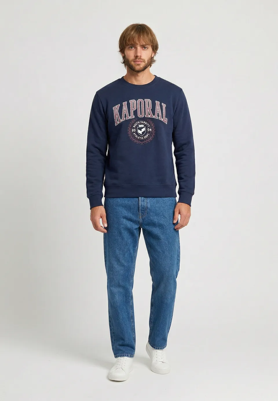 kaporal-rams-sweatshirt-herren-marine-regular-rundhals image 1