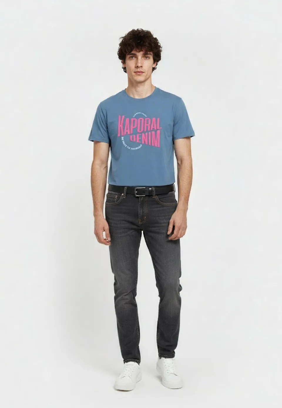kaporal-kolonel-regular-jeans-herren-schwarz-baumwolle-stretch image 1