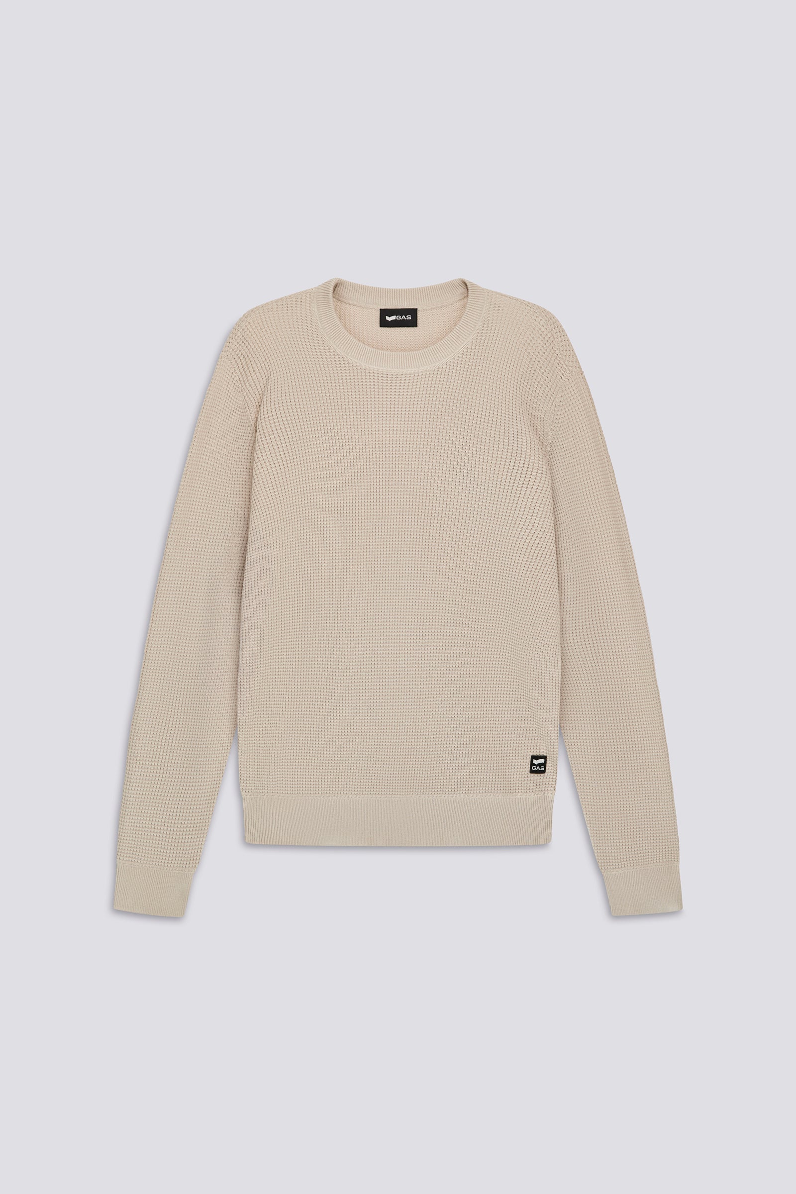 gas-donder-round-3006-herren-pullover-baumwolle-waffle image 2
