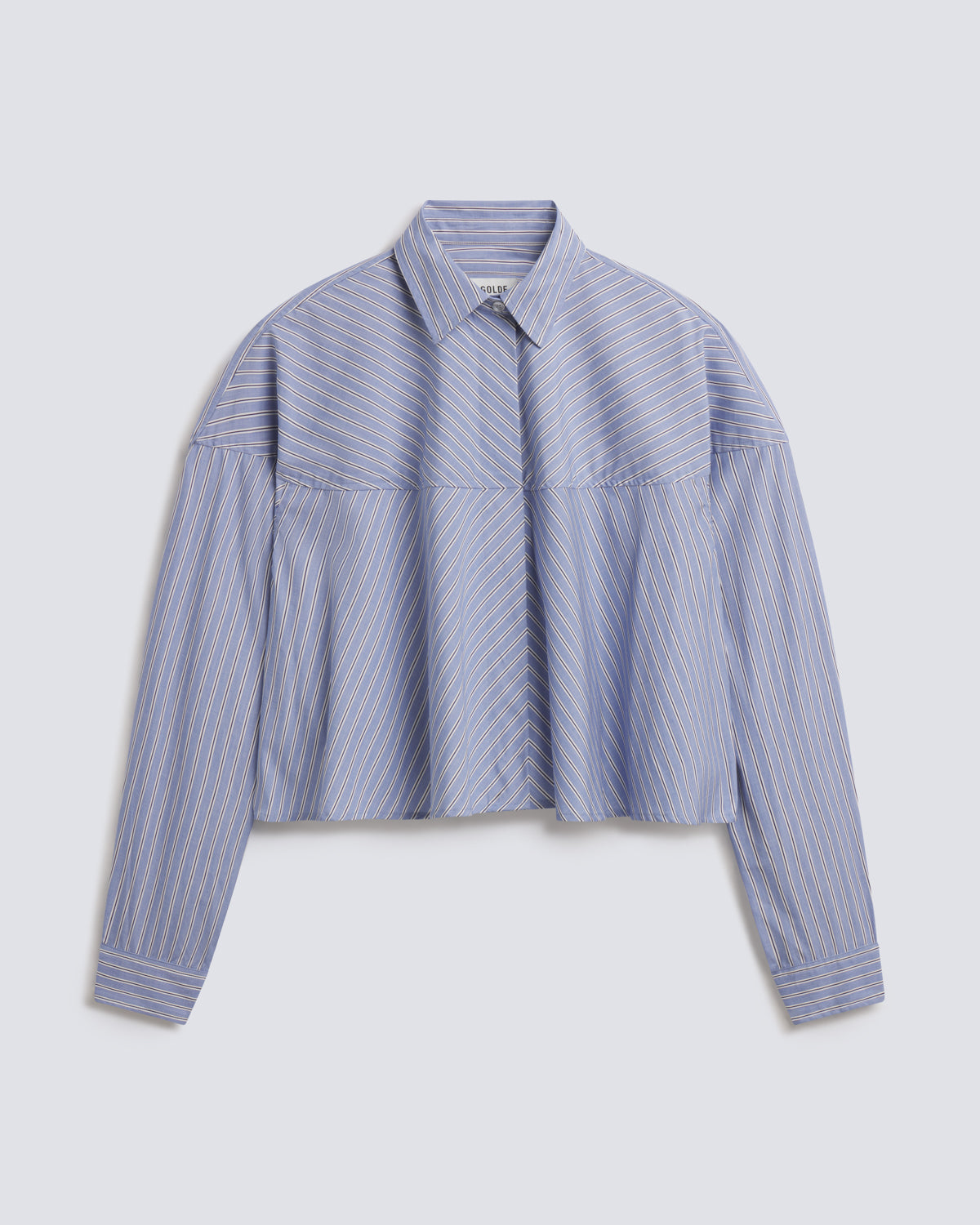 agolde-agnes-shirt-meyer-stripe-hemd-blau-wei-gestreift image 6