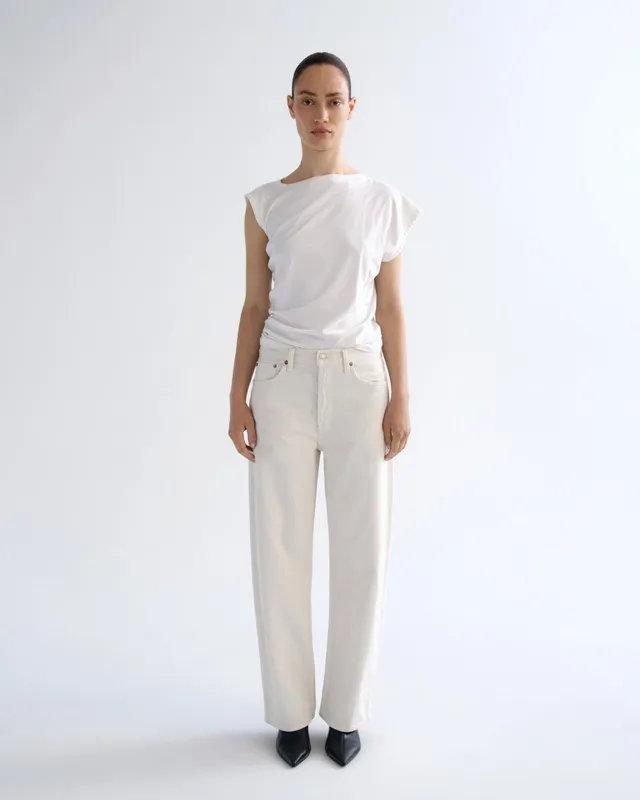 agolde-arc-jean-29-chalk-white-damen-jeans-wei-wide image 1