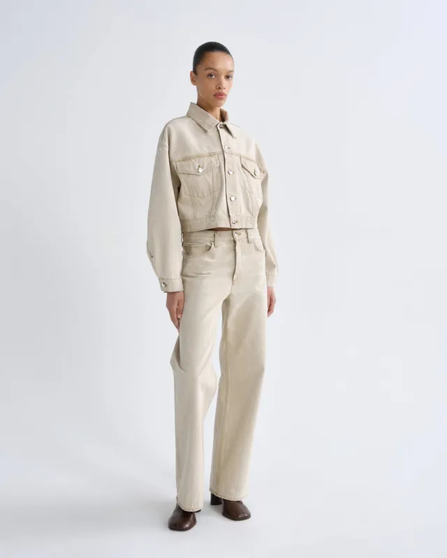agolde-arc-jean-32-jeans-arena-damen-sand-mid-rise image 1