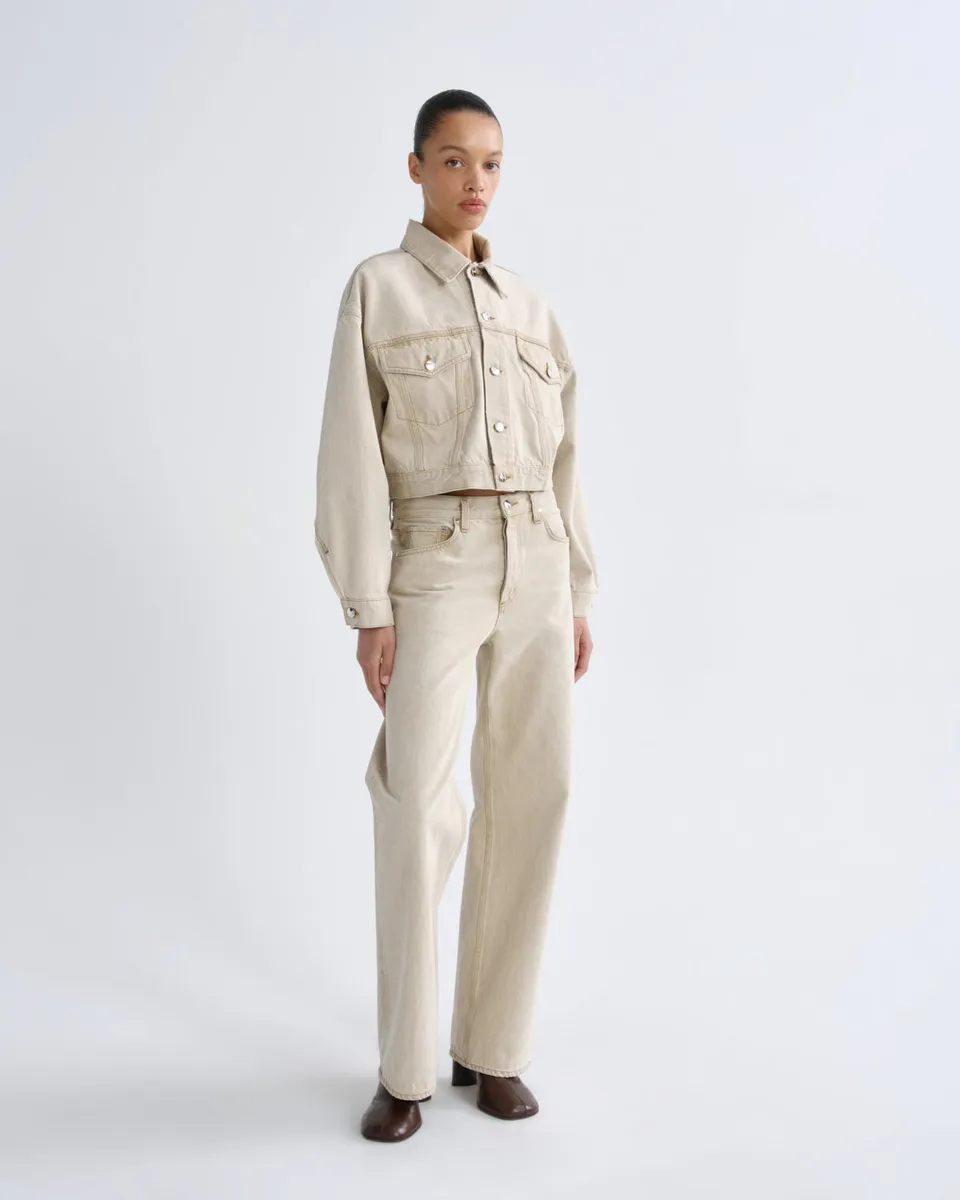 agolde-arc-jean-32-jeans-arena-damen-sand-mid-rise image 1