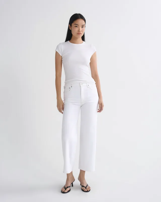 agolde-harper-crop-jean-white-wash-stretch-wei image 1
