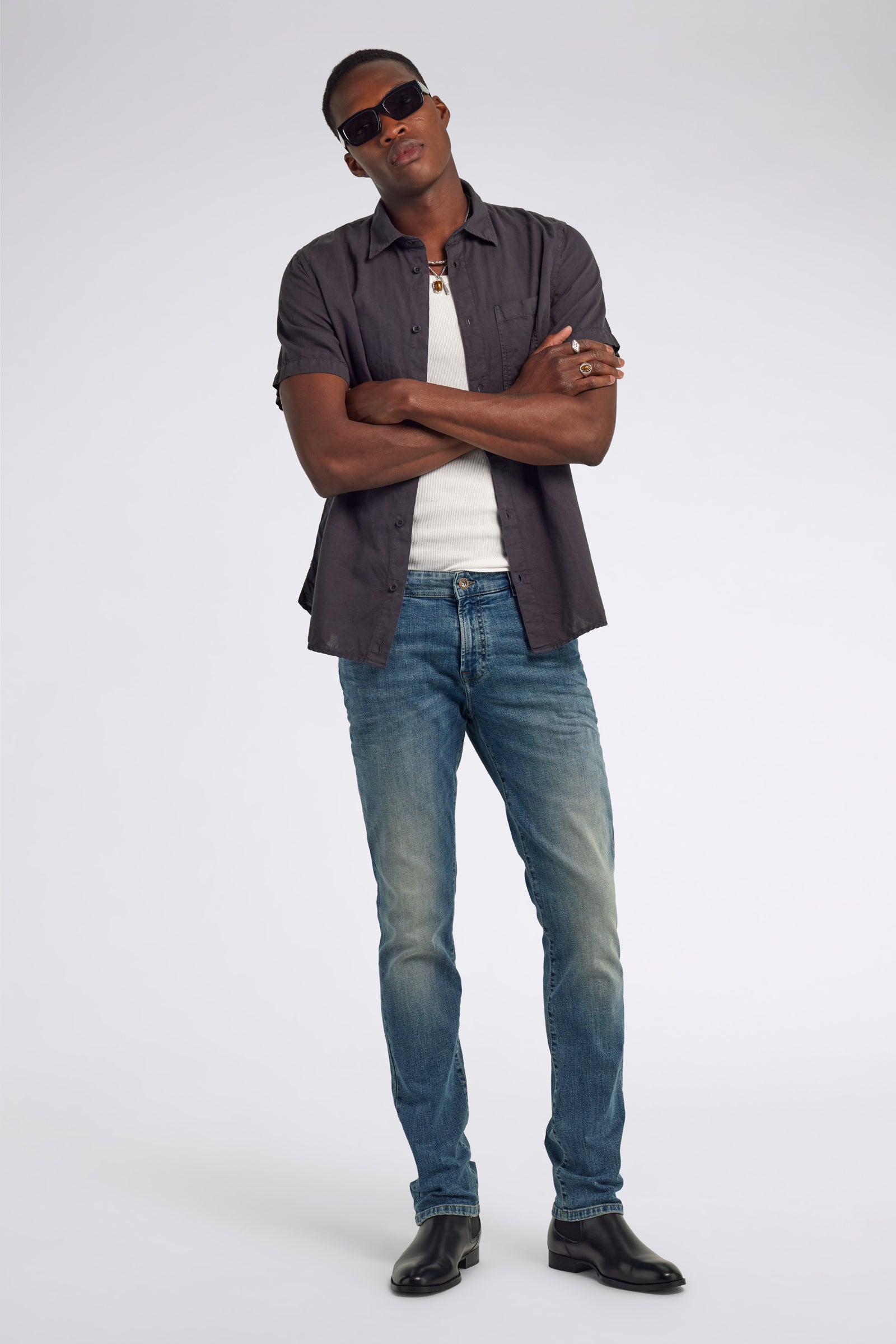 gas-albert-simple-rev-59mm-herren-jeans-slim-stretch image 1