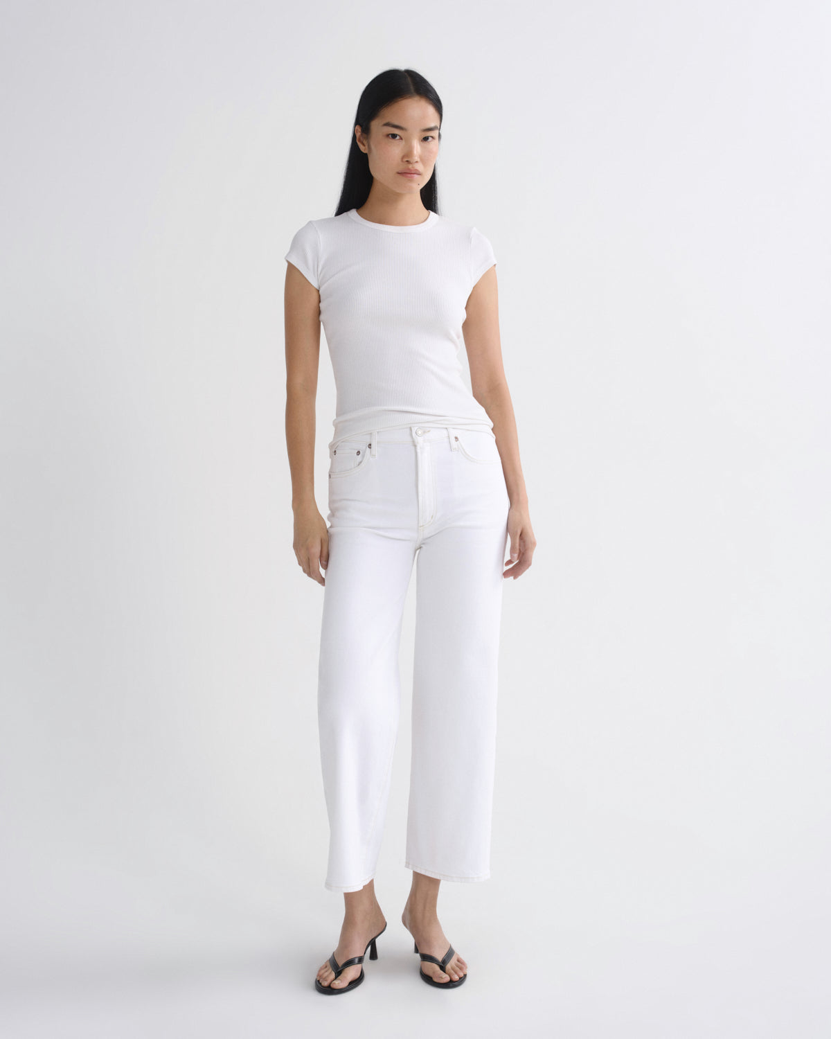 agolde-harper-crop-jean-white-wash-stretch-wei image 1