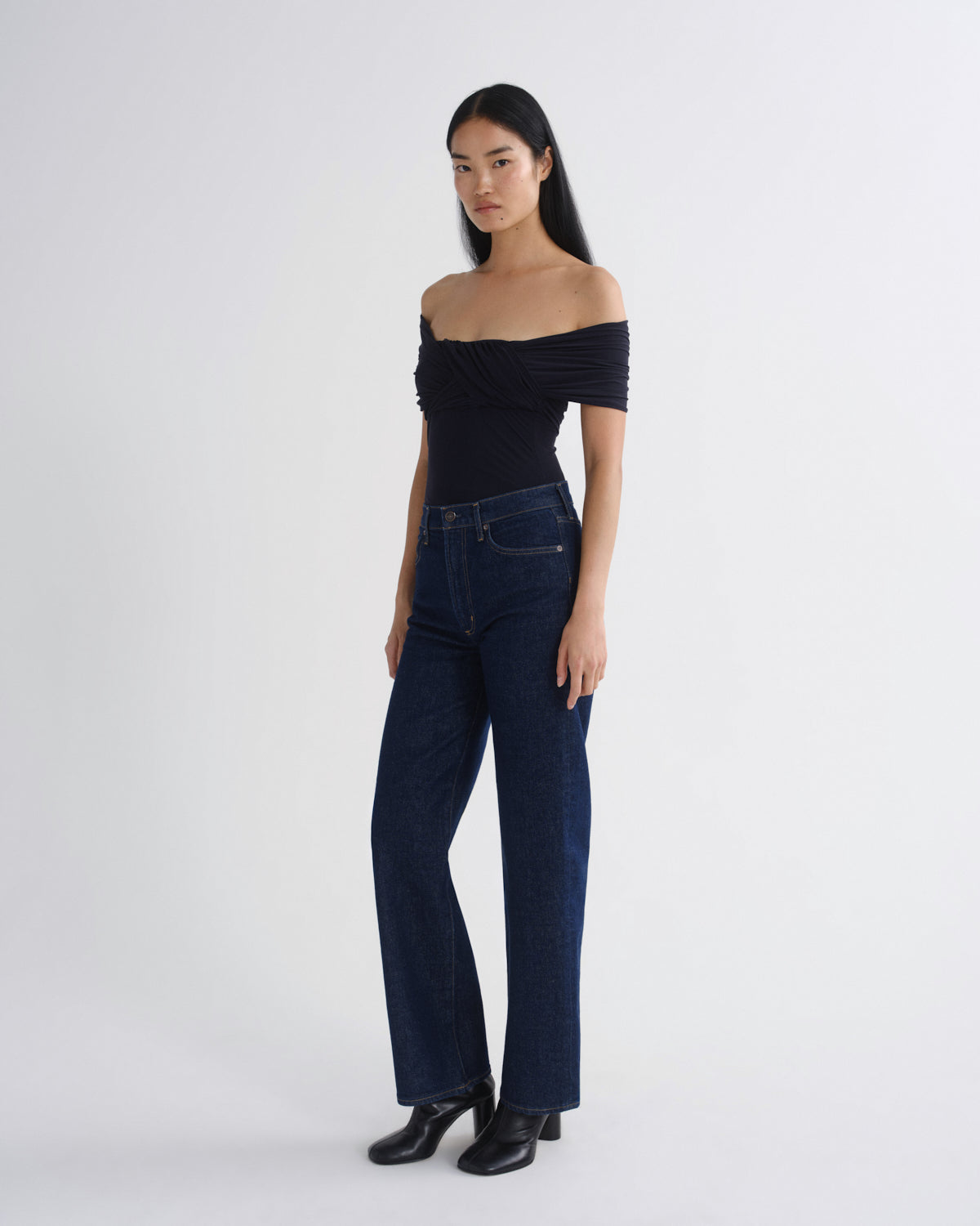agolde-harper-straight-jean-stretch-reissue-dunkelblau image 4