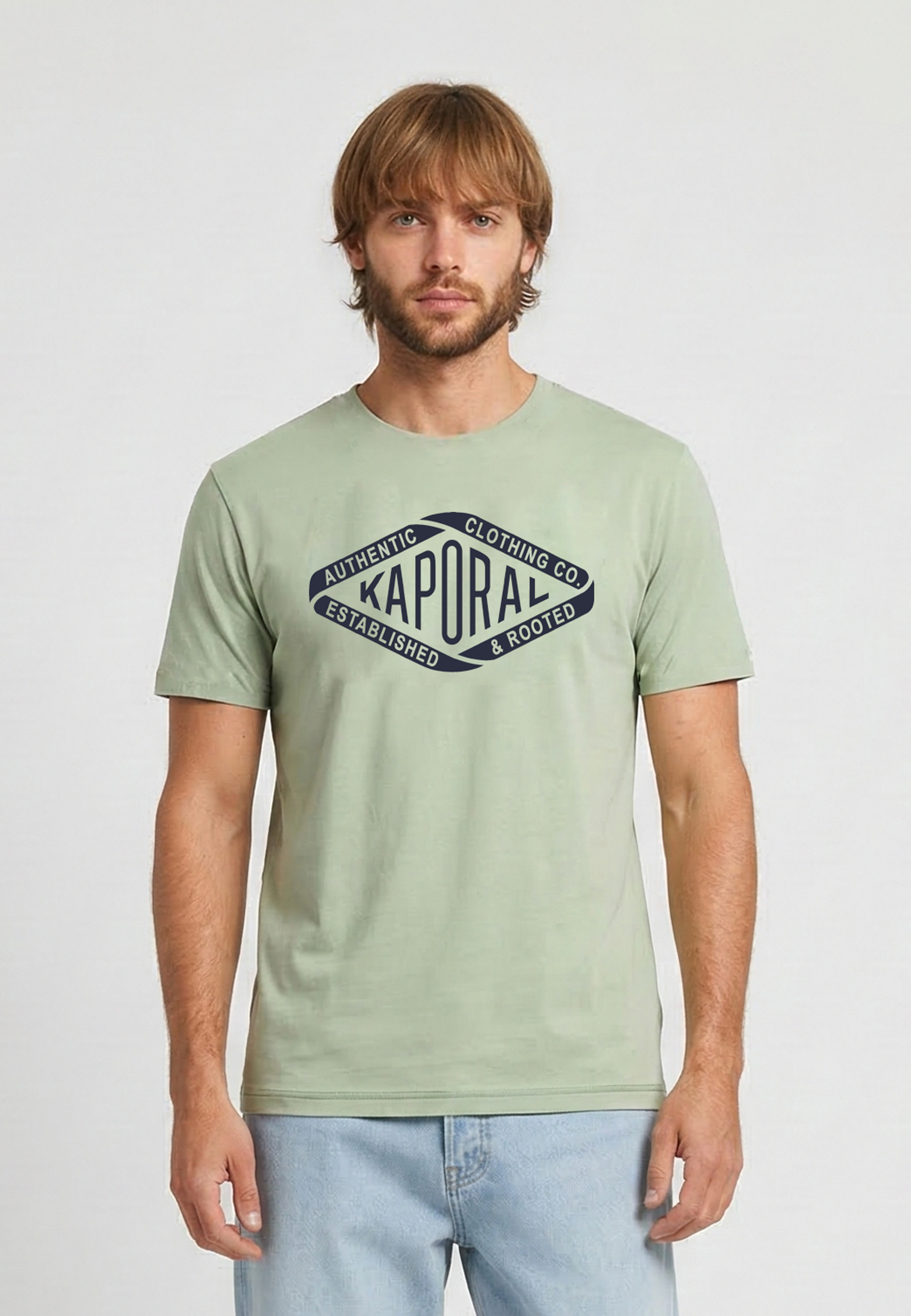 kaporal-raz-t-shirt-herren-mint-100-baumwolle image 2