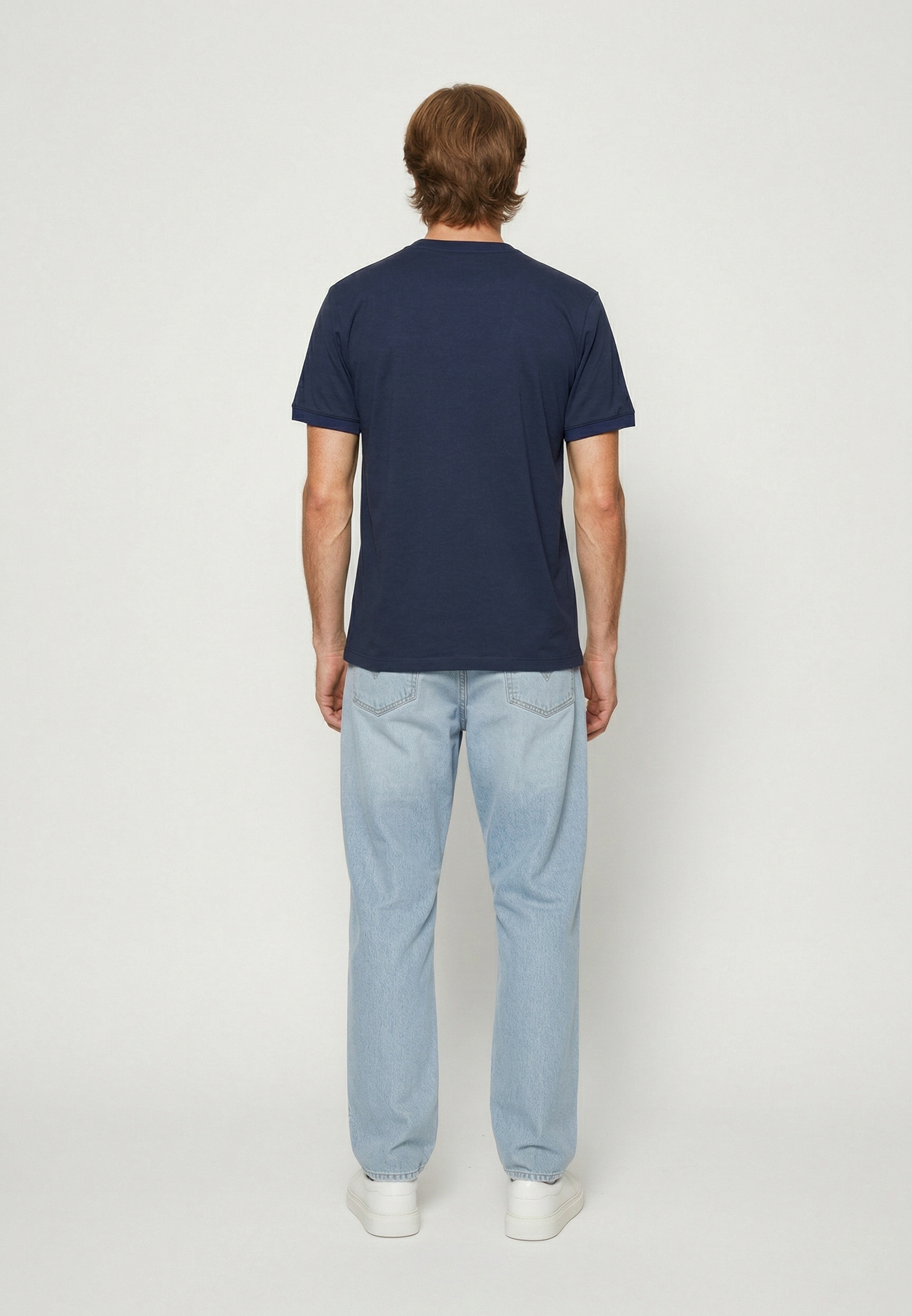 kaporal-raly-t-shirt-herren-navy-slim-v-ausschnitt image 3