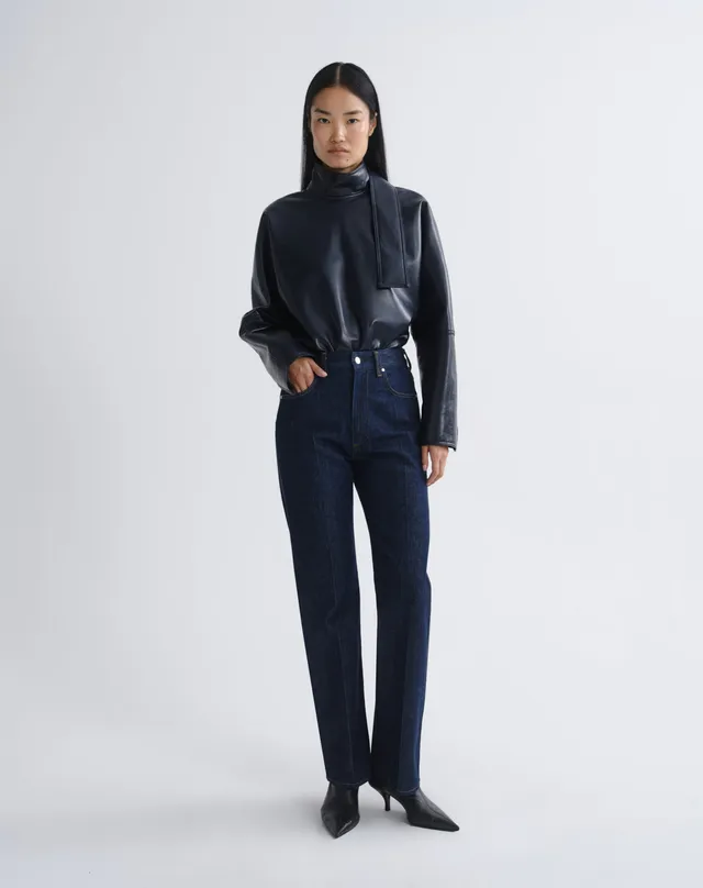 agolde-morgan-jean-rinse-damen-jeans-dunkelblau-indigo image 1