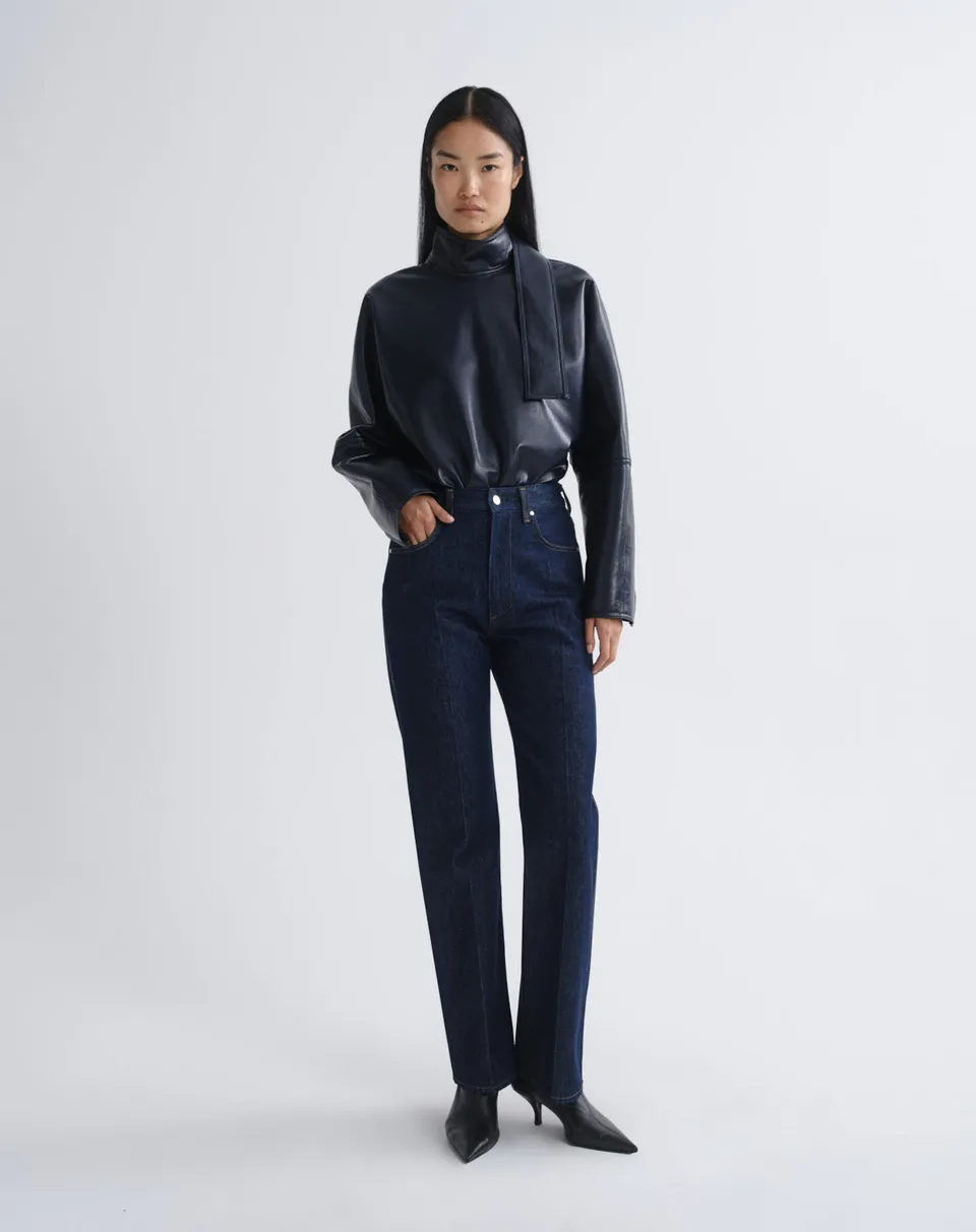 agolde-morgan-jean-rinse-damen-jeans-dunkelblau-indigo image 1