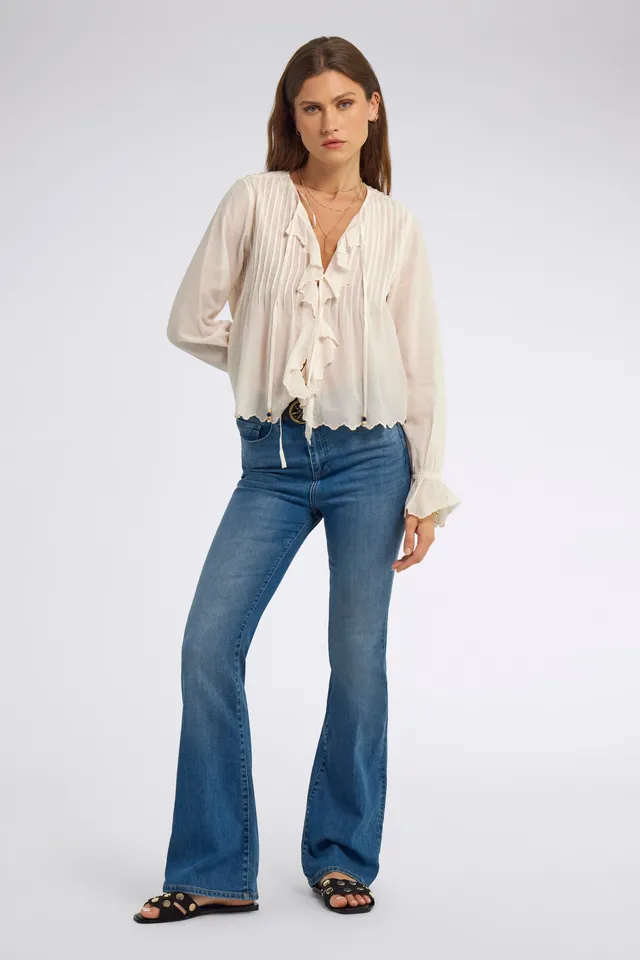 gas-camilia-65mm-flare-jeans-damen-high-waist-blau image 1