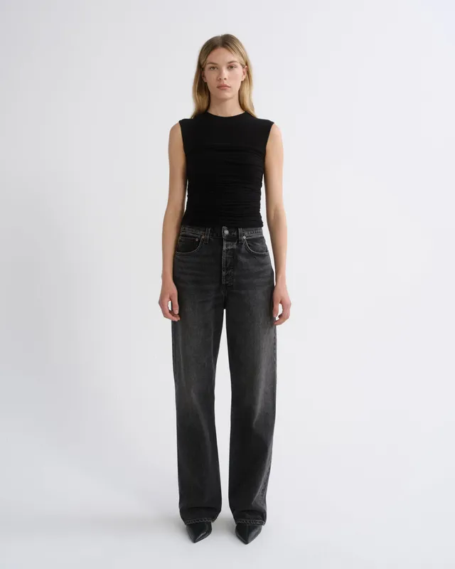 agolde-vintage-loose-jeans-translation-low-rise-schwarz image 1