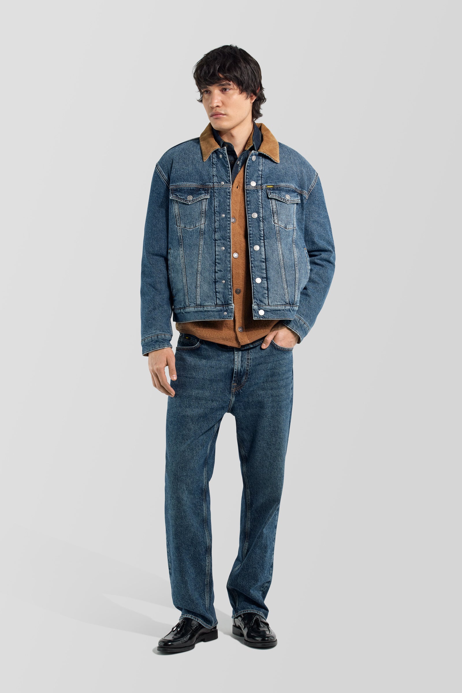gas-90-s-dad-45md-loose-fit-jeans-herren-blau-stonewashed image 1