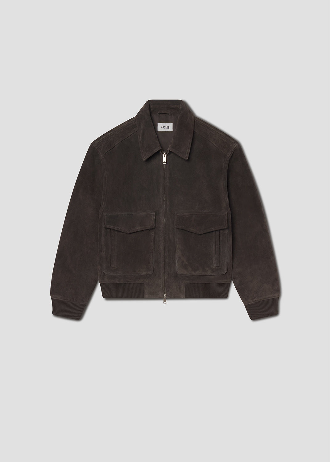agolde-emil-bomber-seal-brown-braun-wildlederjacke image 6