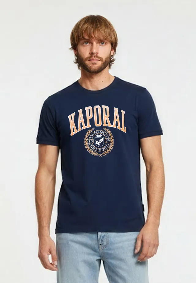 kaporal-robin-herren-t-shirt-navy-regular-100-baumwolle image 1