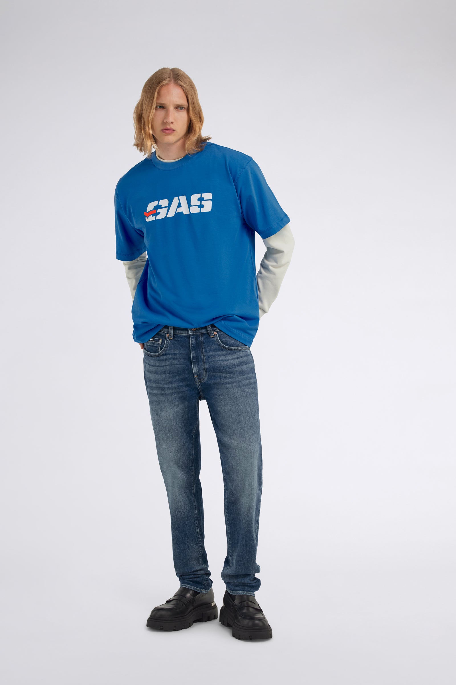 gas-albert-53mm-jeans-herren-slim-fit-mittelblau image 2