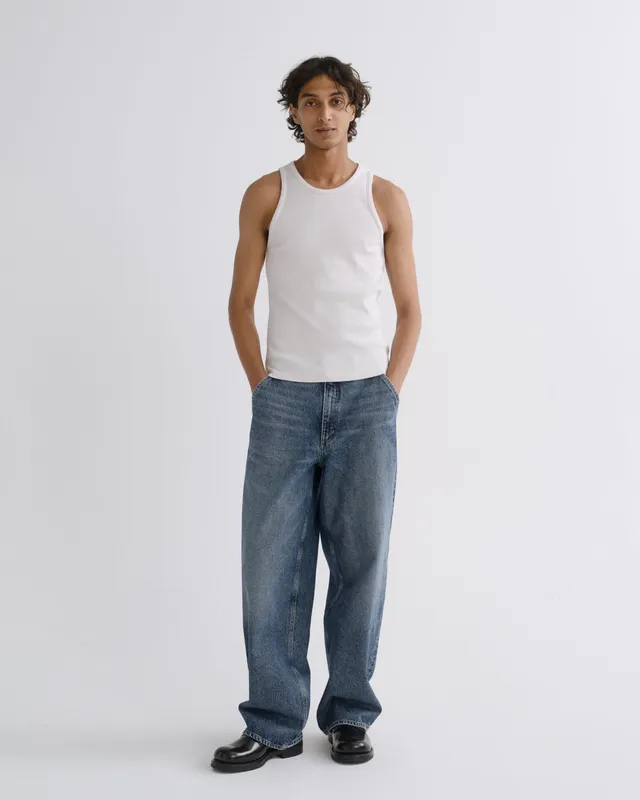 agolde-benton-jean-arcadia-herren-indigo-ohne-stretch image 1