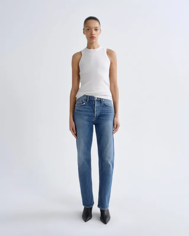 agolde-lana-jean-comfort-stretch-waive-indigo image 1