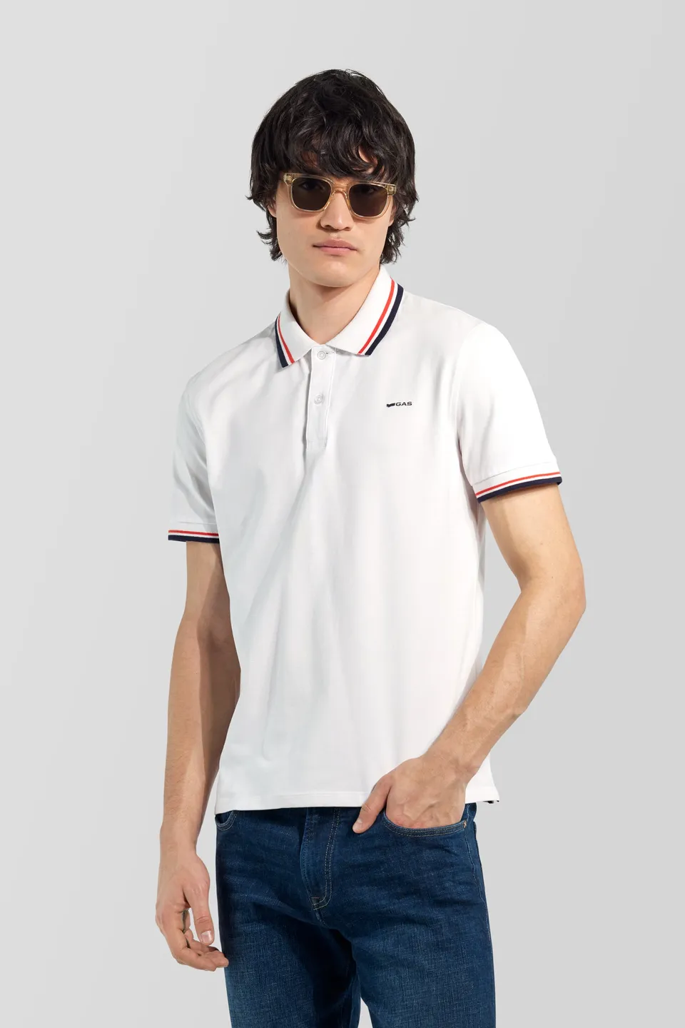 gas-ralph-colours-0001-polo-herren-slim-piqu image 1