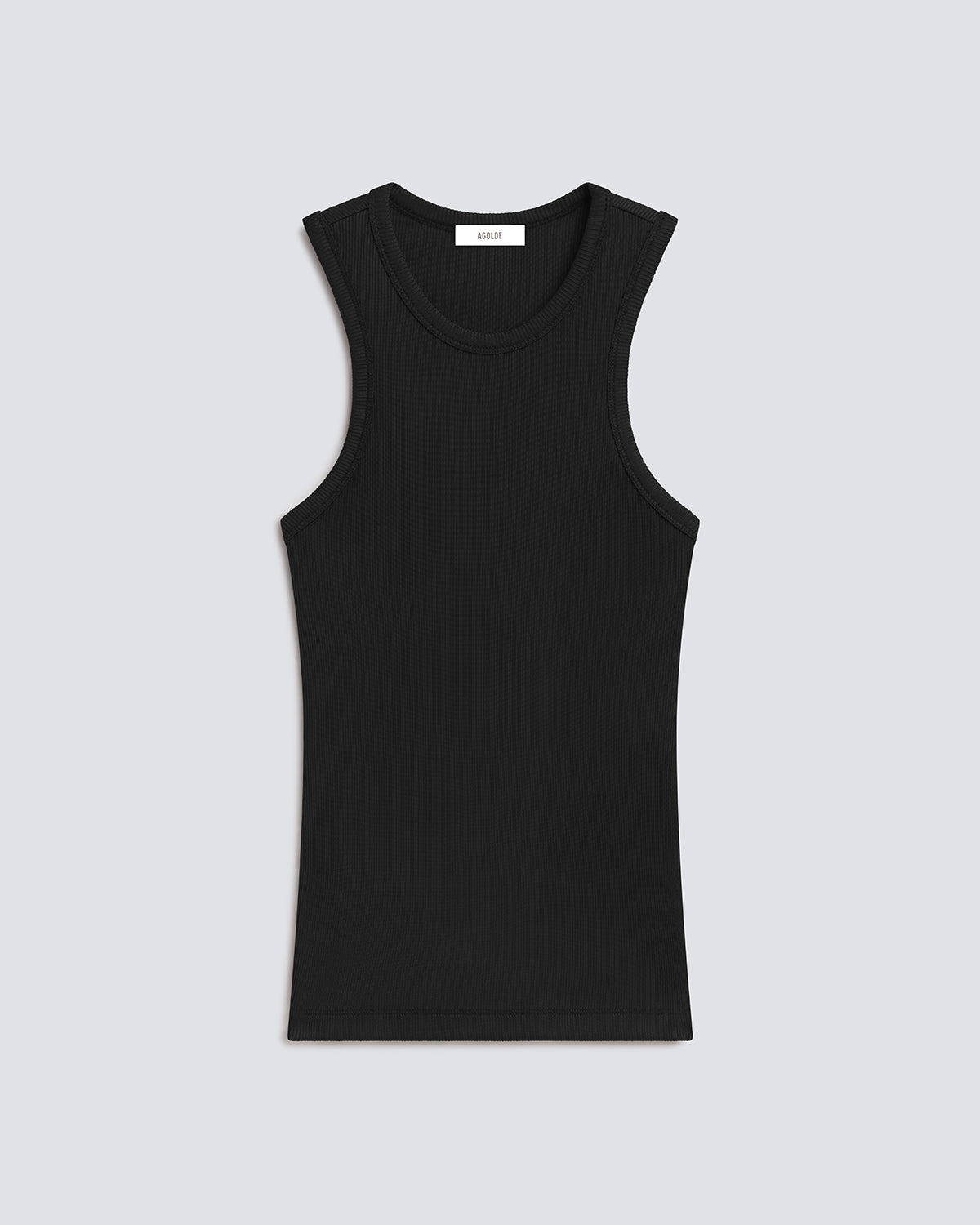 agolde-andre-racer-tank-top-schwarz-viskose-ripp image 6