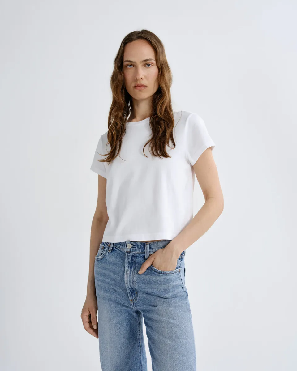 agolde-adine-shrunken-tee-t-shirt-wei image 1