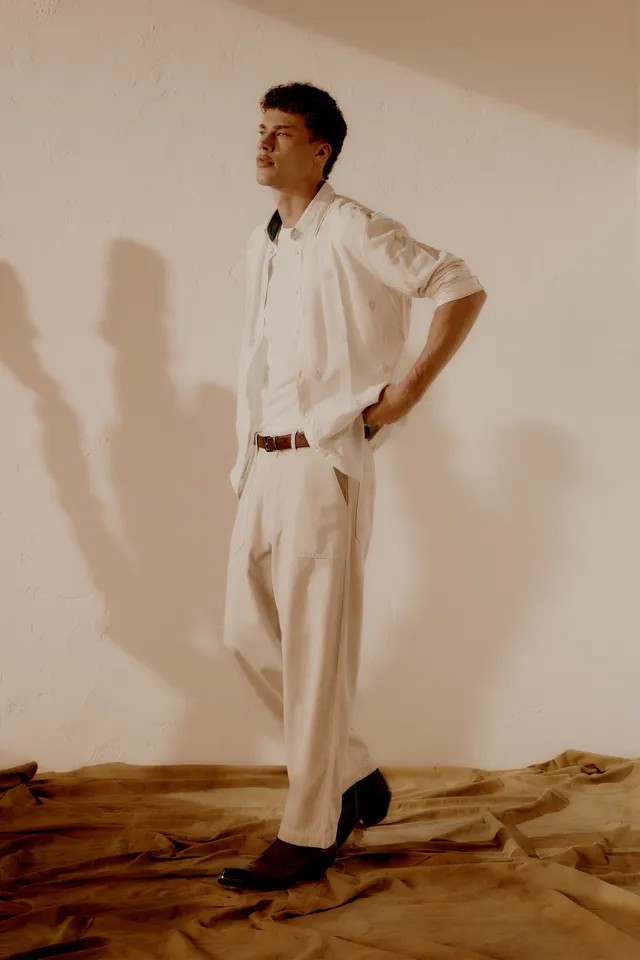 gas-luk-fatigue-1583-cargohose-herren-baggy-leinenmix image 1