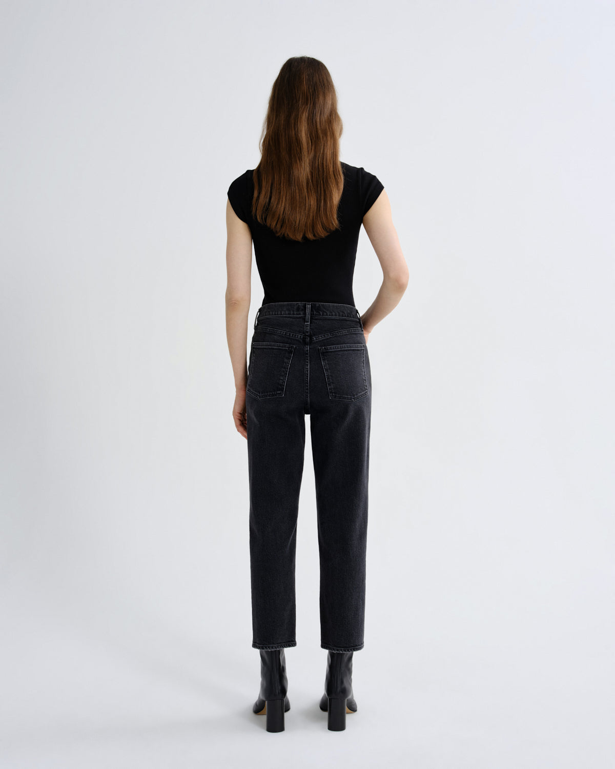 agolde-90-s-pinch-waist-crop-jeans-radius-schwarz image 2