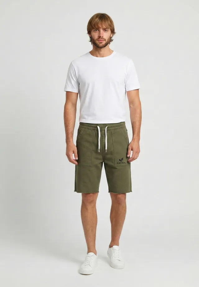 kaporal-kasius-shorts-herren-khaki-molleton-regular image 1