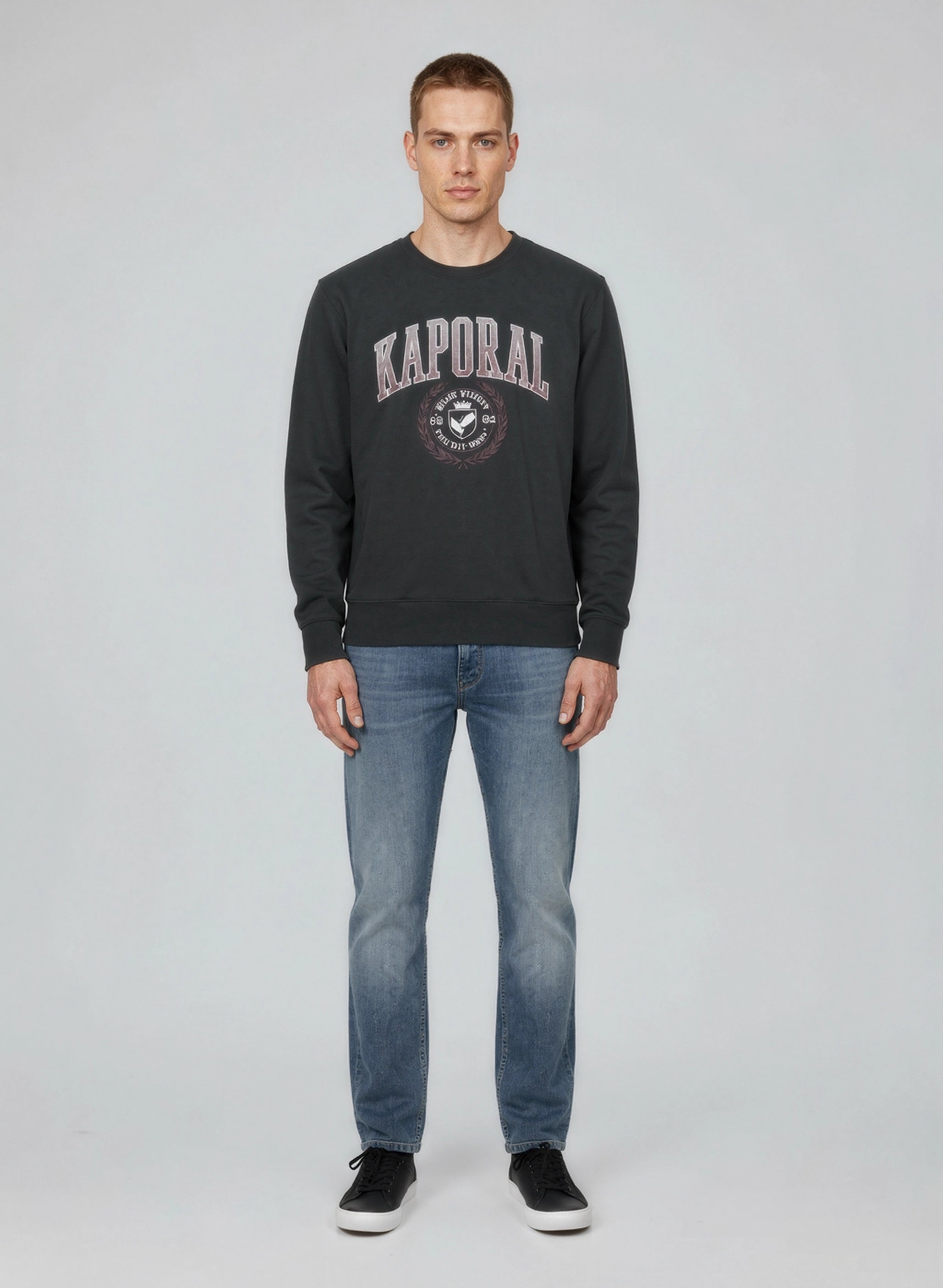 kaporal-rams-sweatshirt-schwarz-herren-regular image 1
