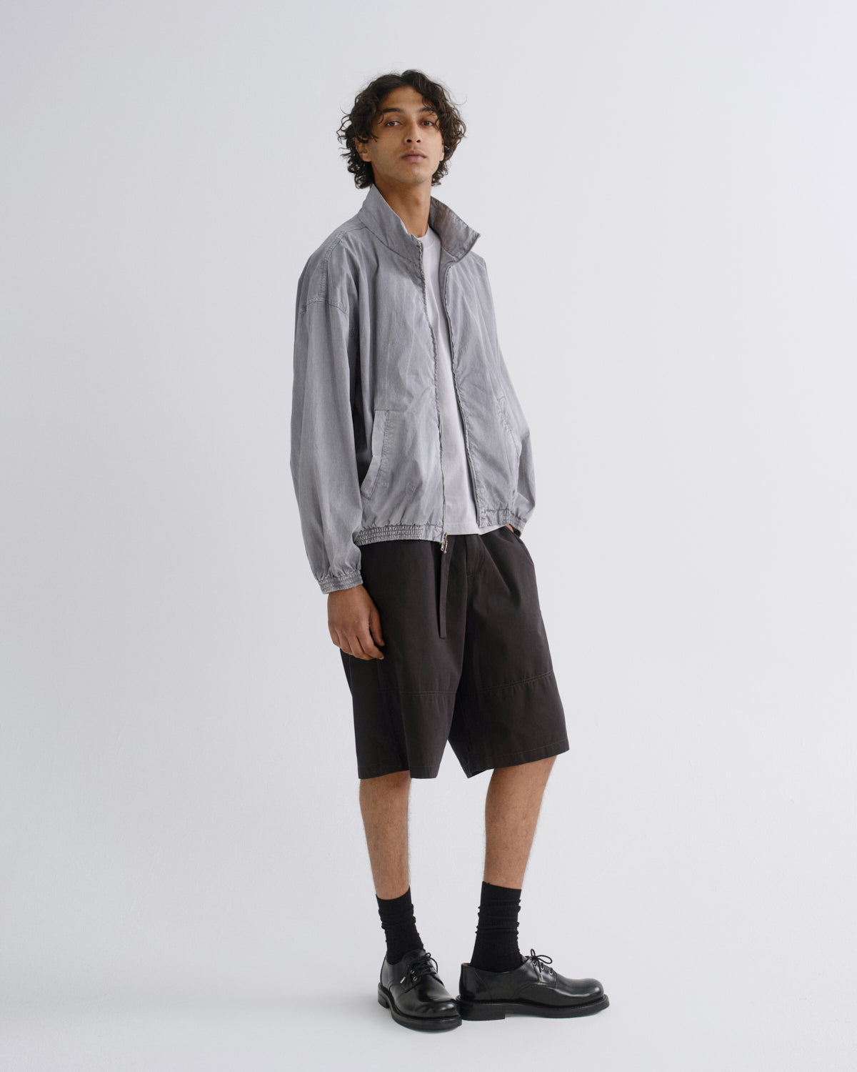 agolde-marshall-creased-counter-windjacke-grau image 4