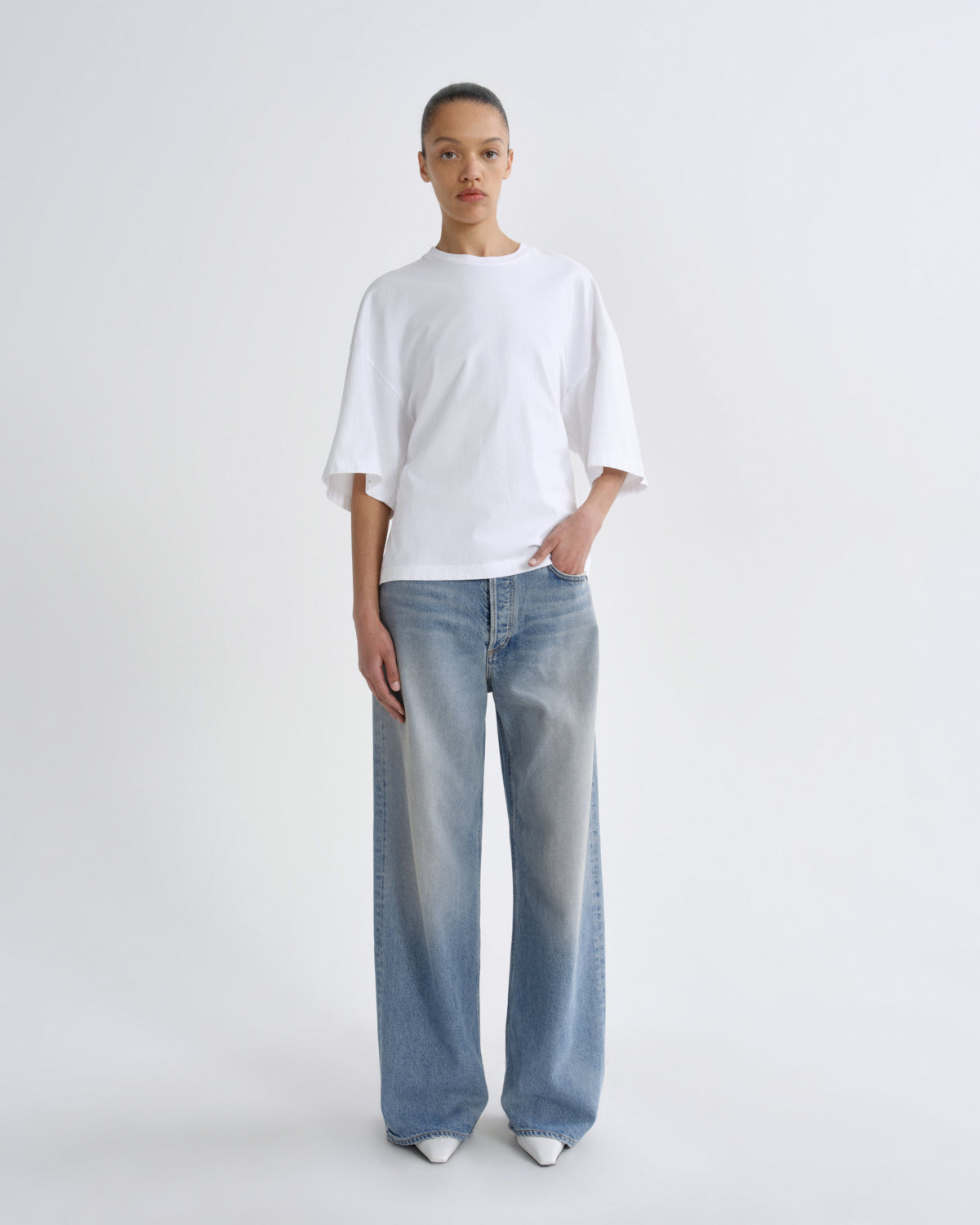 agolde-low-slung-baggy-damen-jeans-reset-blau image 1