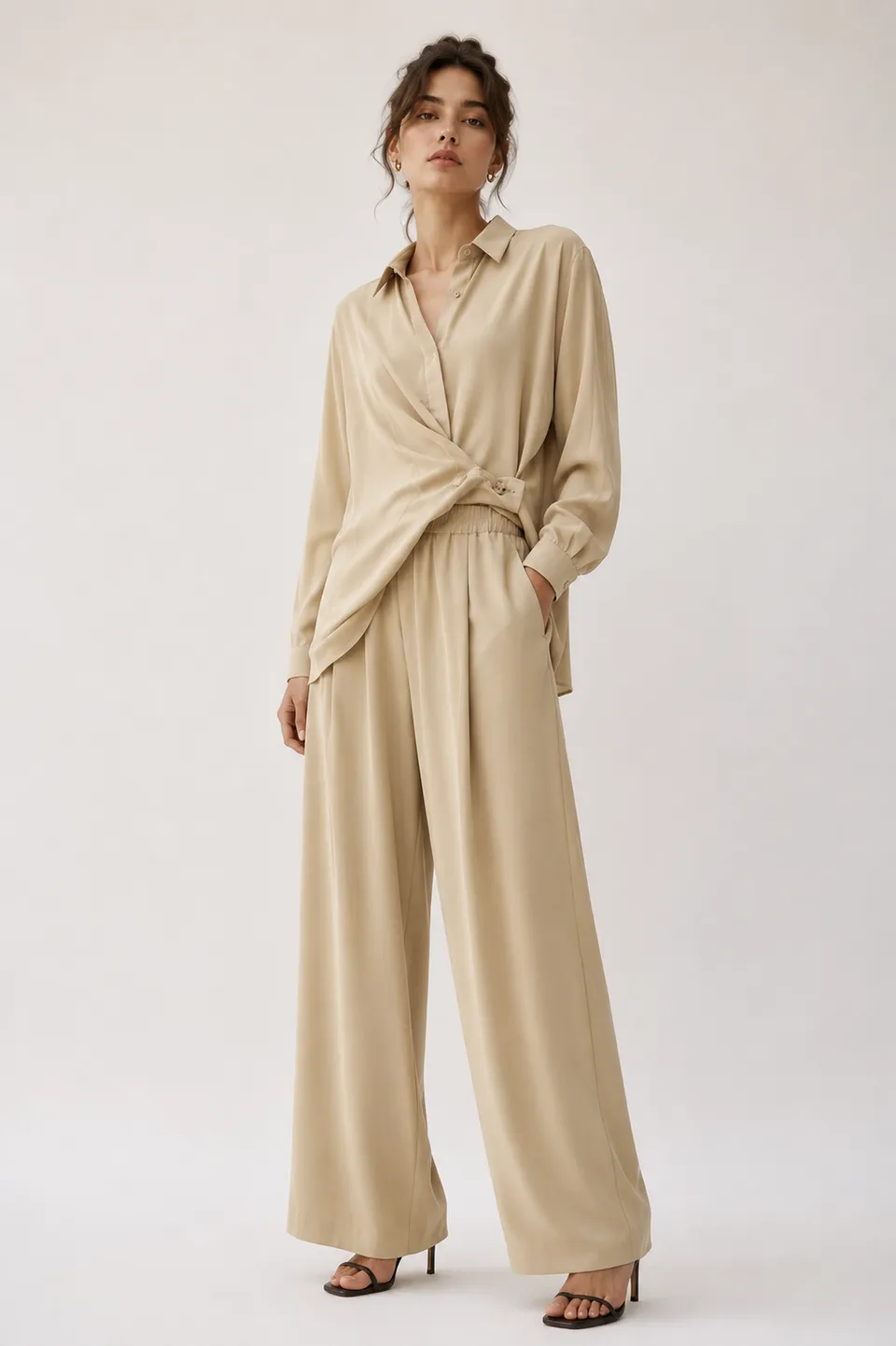 goldenim-paris-femme-pantalon-urban-damenhose-schwarz image 1