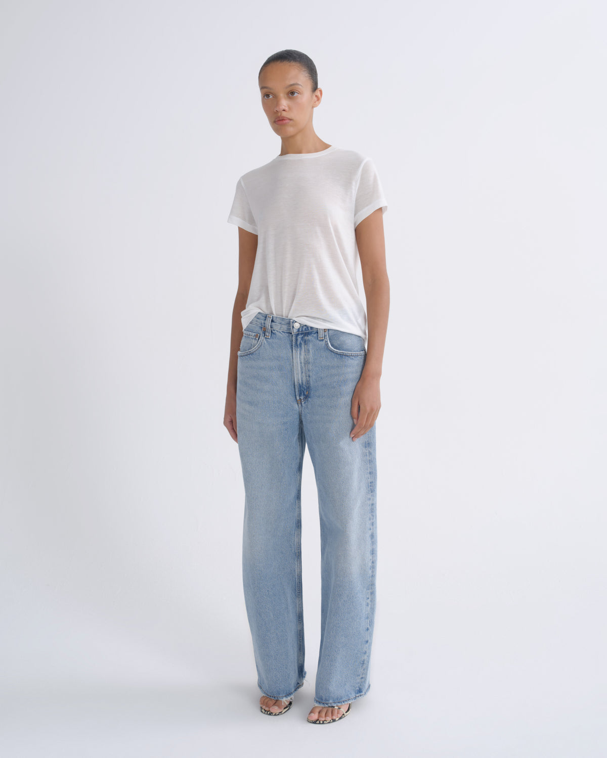 agolde-low-curve-jean-force-damen-jeans-hellblau-wide-leg image 4
