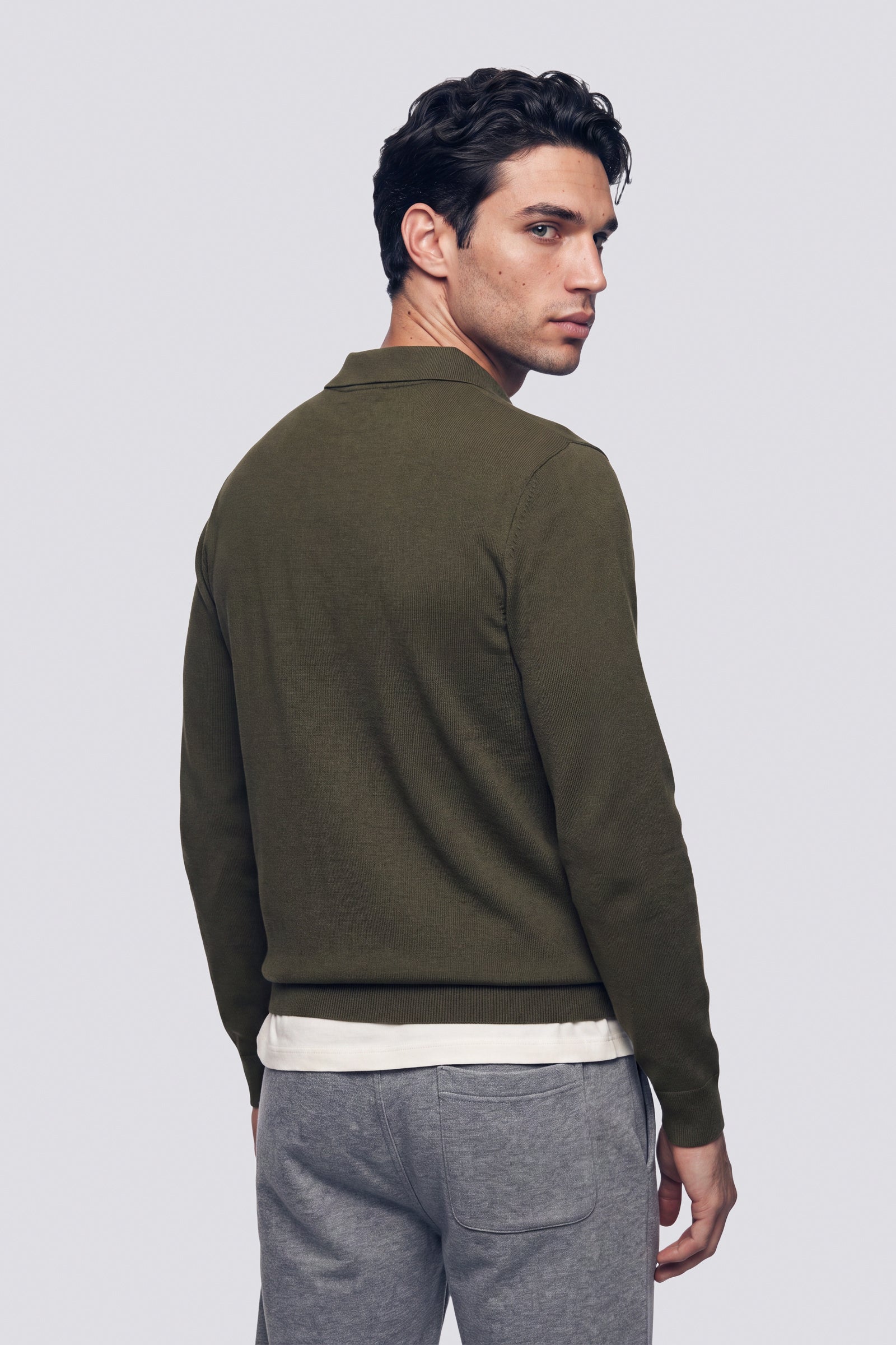 gas-thorn-zip-3653-herren-strickjacke-baumwolle-full-zip image 2