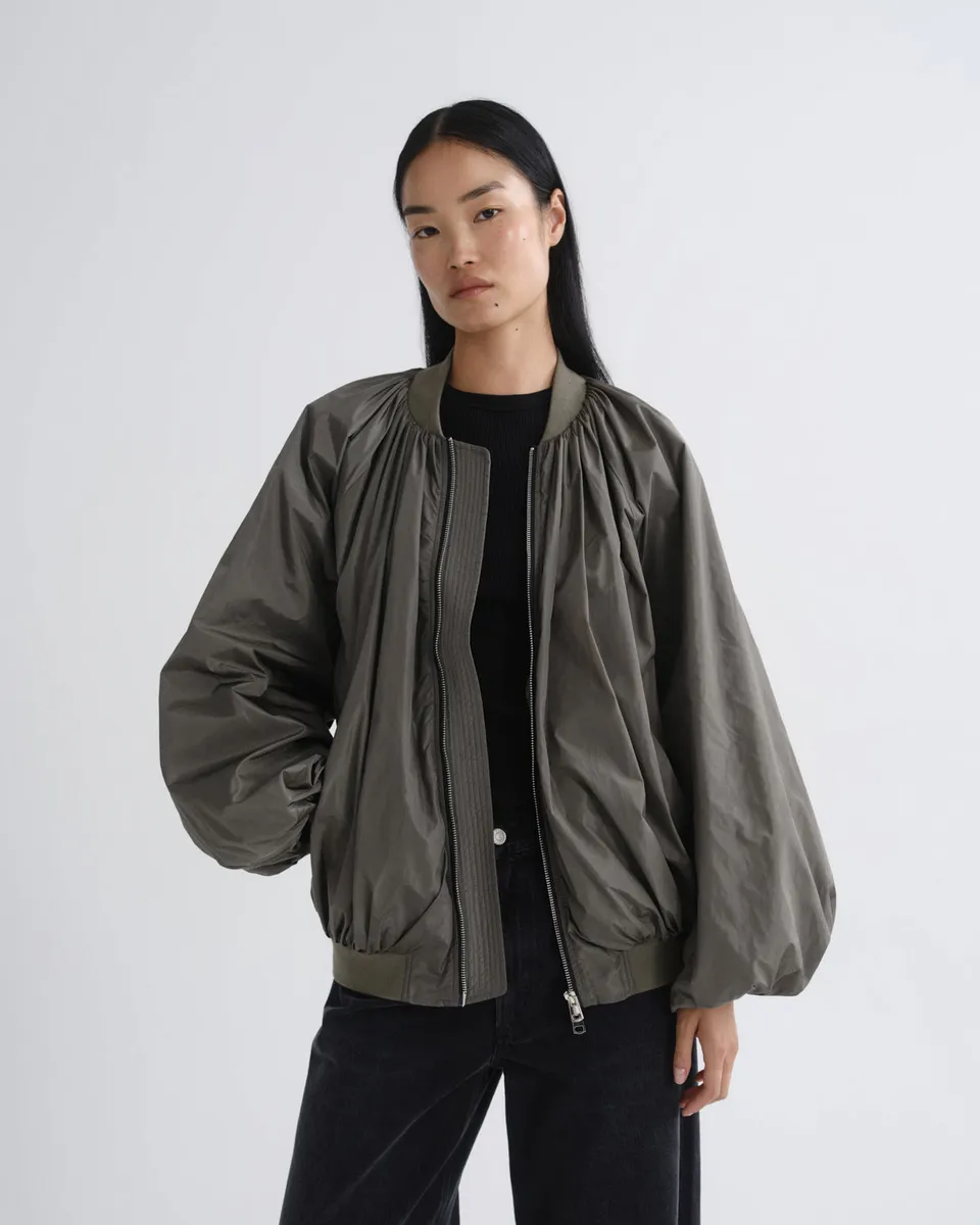 agolde-raffi-bomber-jacke-fern-gr-n-damen image 1