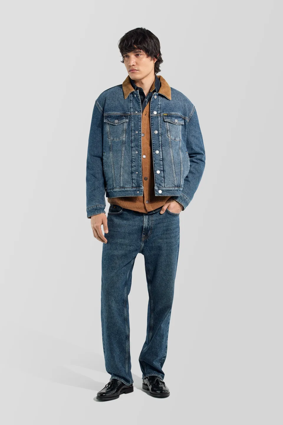 gas-90-s-dad-45md-loose-fit-jeans-herren-blau-stonewashed image 1